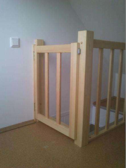 Treppengitter geschlossen